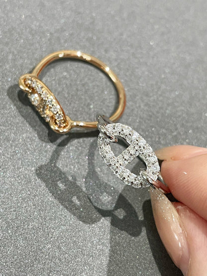 [Avelora]RONDE SMALL DIAMOND RING