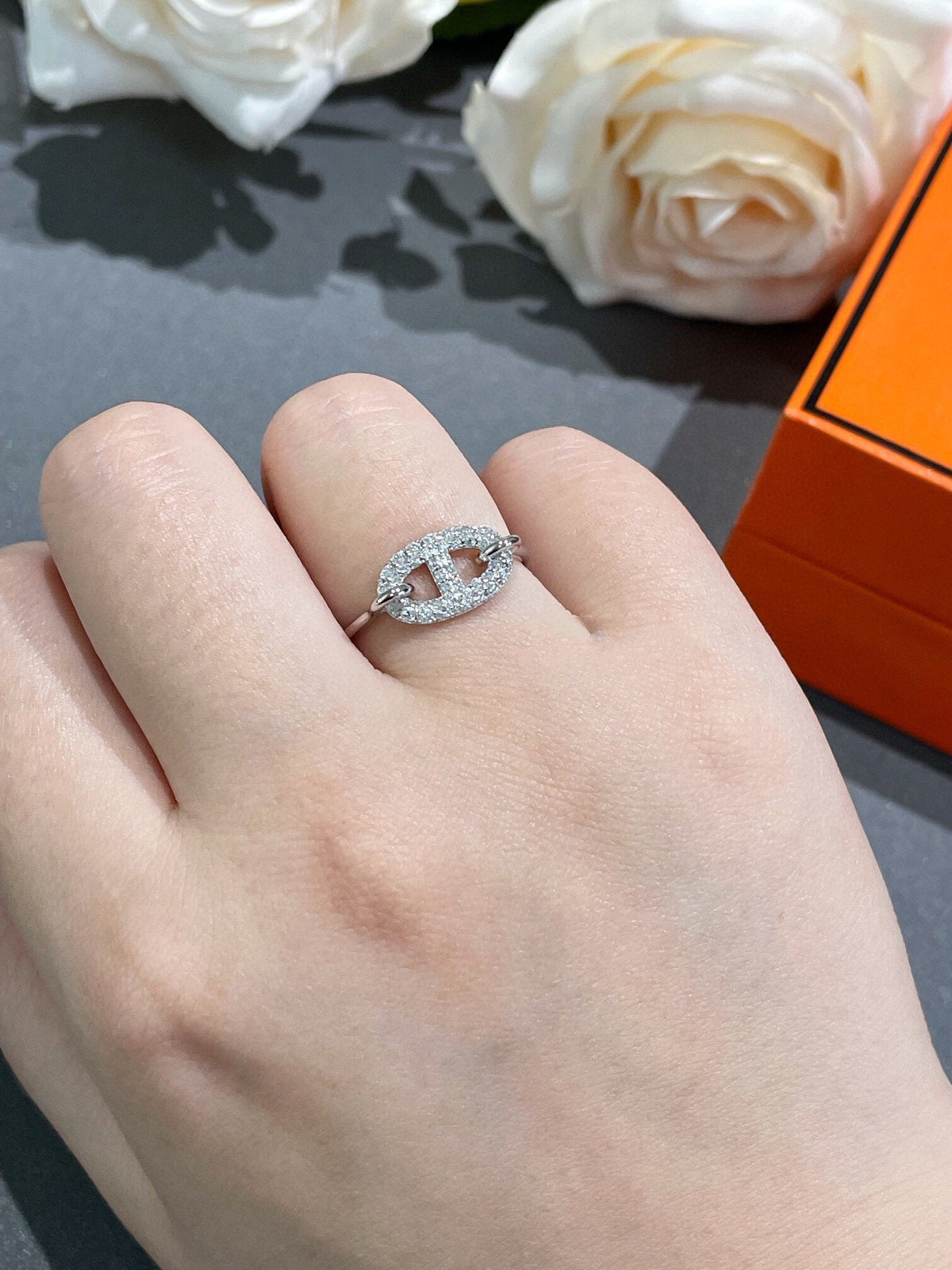 [Avelora Jewelry ]RONDE SMALL DIAMOND RING