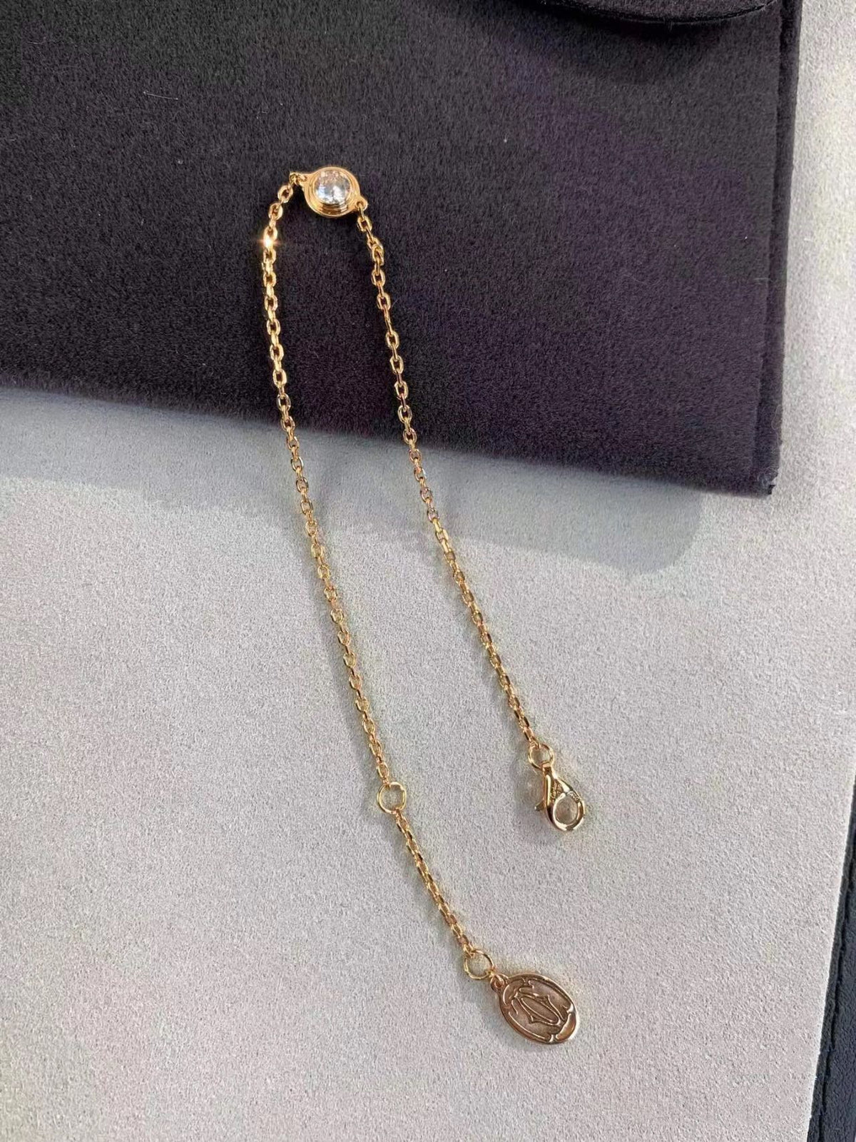 [Avelora Jewelry ]DAMOUR DIAMOND LINK BRACELET