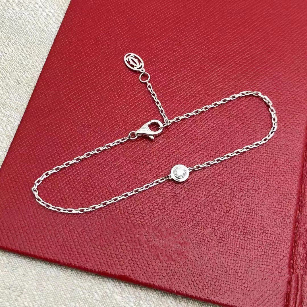 [Avelora Jewelry ]DAMOUR DIAMOND LINK BRACELET