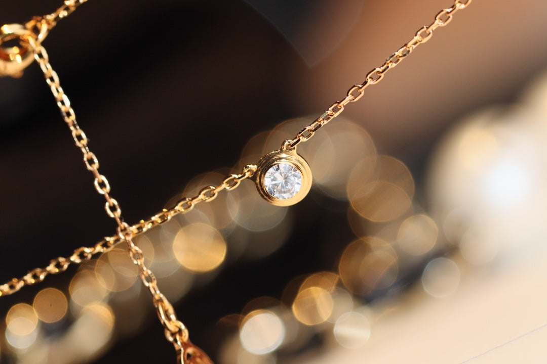 [Avelora Jewelry ]DAMOUR DIAMOND NECKLACE