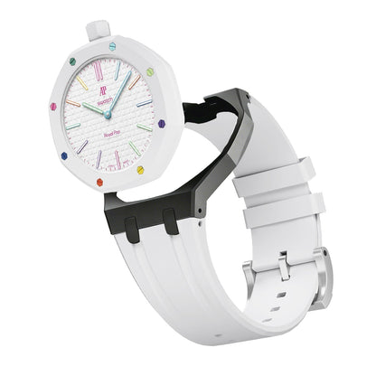 [Avelora]Royal Oak Pop Exclusive Bioceramic Case & Silicone Strap Mix Color