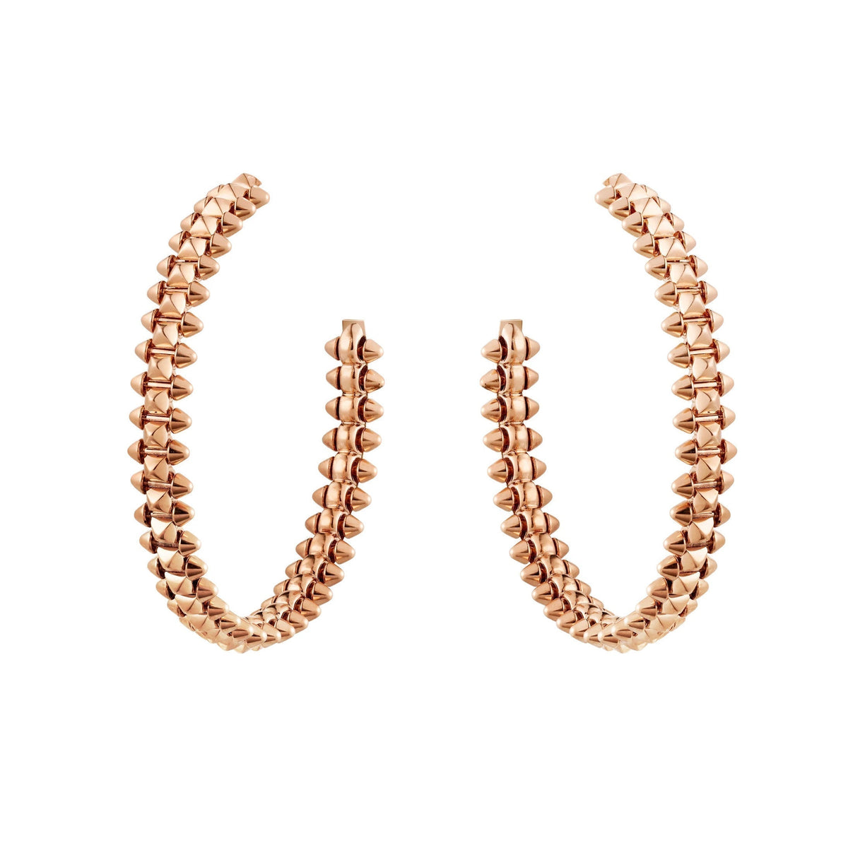 [Avelora Jewelry ]CLASH LARGE HOOP EARRINGS