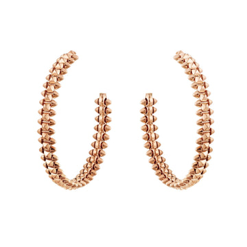 [Avelora Jewelry ]CLASH LARGE HOOP EARRINGS