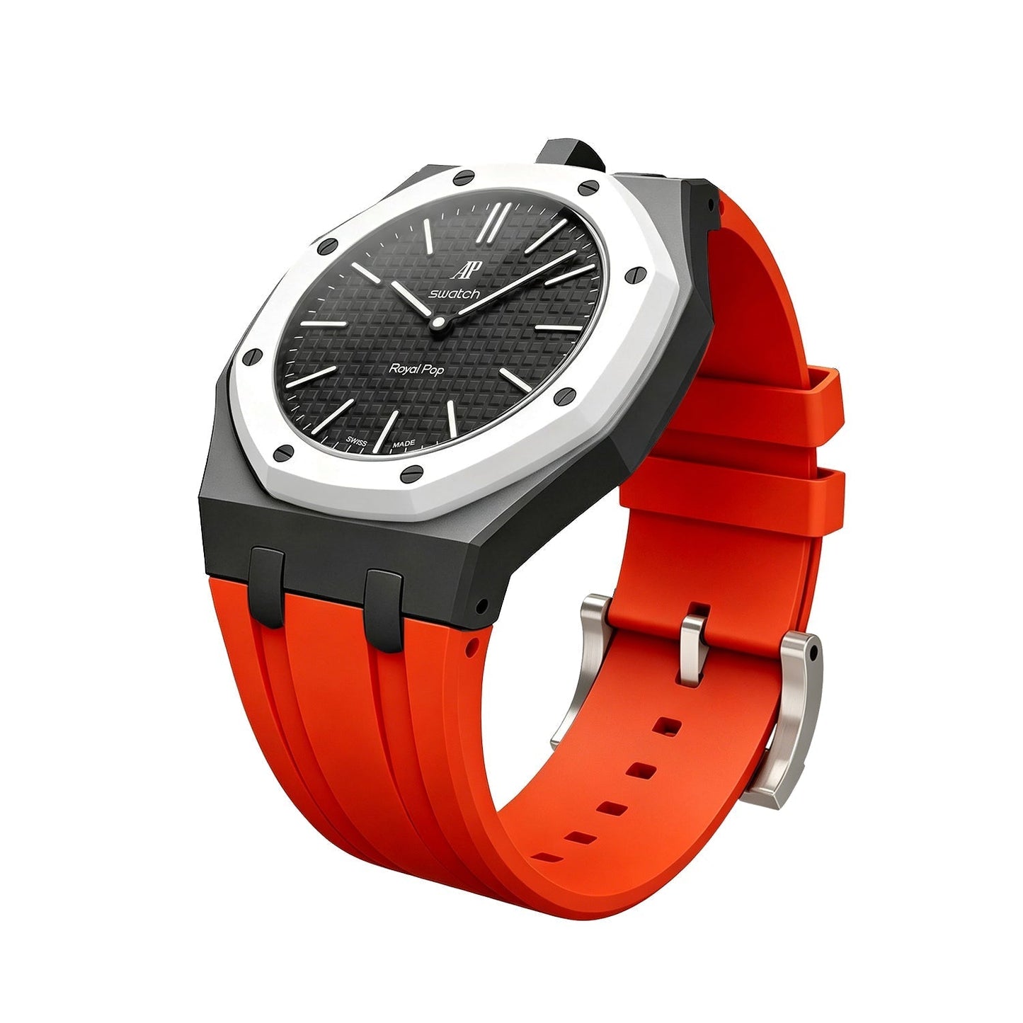 [Avelora]Royal Oak Pop Exclusive Bioceramic Case & Silicone Strap Mix Color
