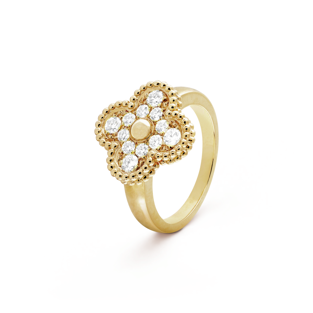 [Avelora Jewelry ]CLOVER DIAMOND RING