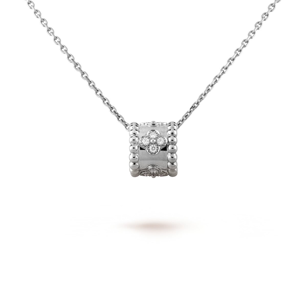 [Avelora Jewelry ]PERLEE PEDANT SIVLER DIAMOND NECKLACE