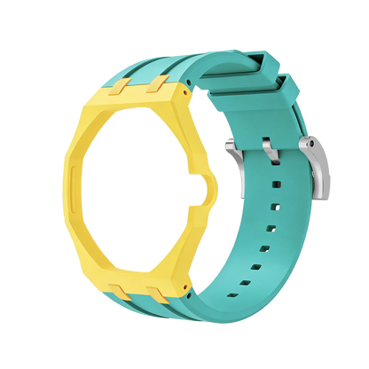[Avelora]Royal Oak Pop Exclusive Bioceramic Case & Silicone Strap Mix Color