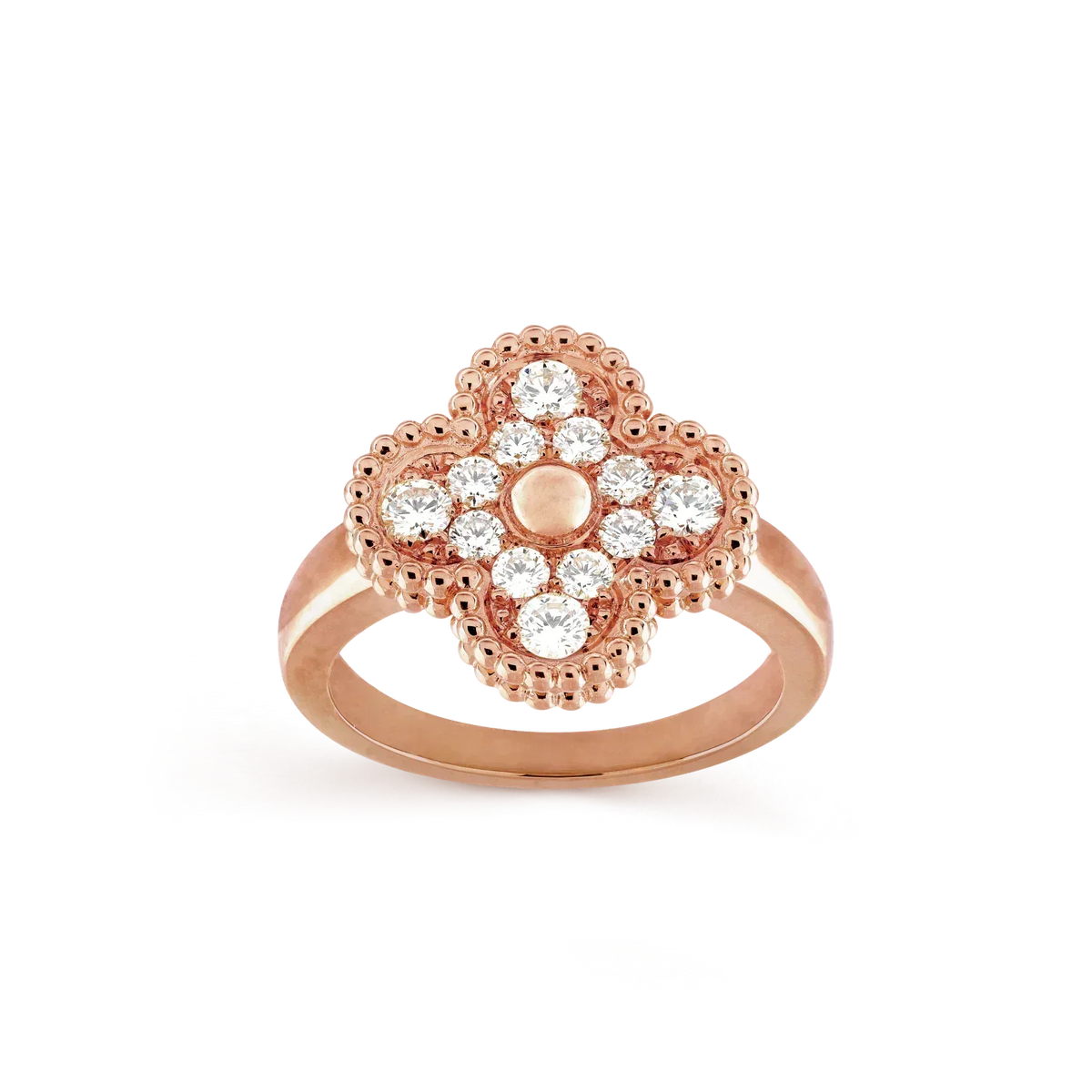 [Avelora Jewelry ]CLOVER DIAMOND RING