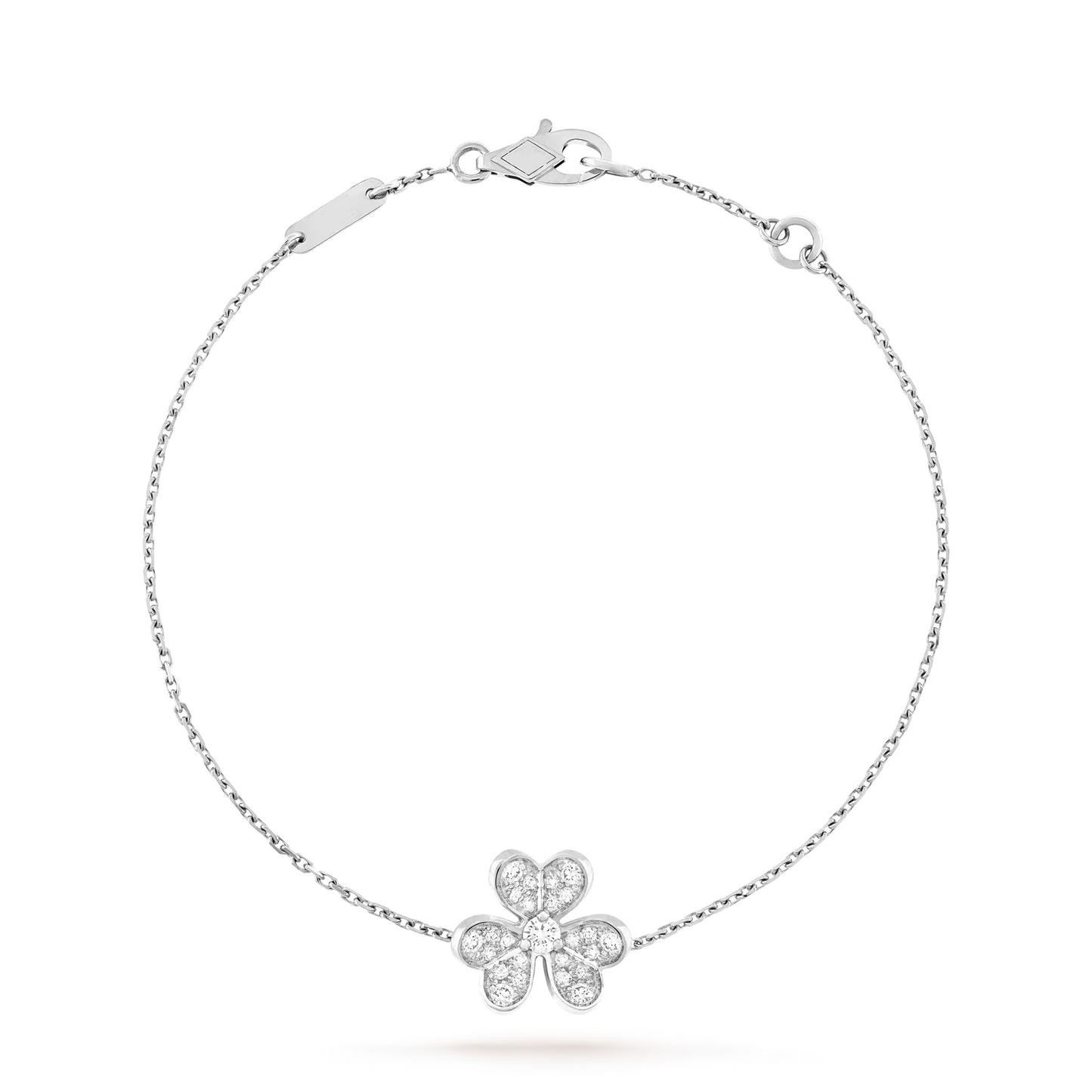 [Avelora]LUMINOUS BLOSSOM SINGLE-MOTIF CHARM BRACELET