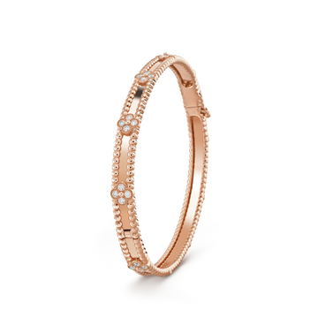 [Avelora Jewelry ]CLOVER BRACELET 4MM DIAMONDS