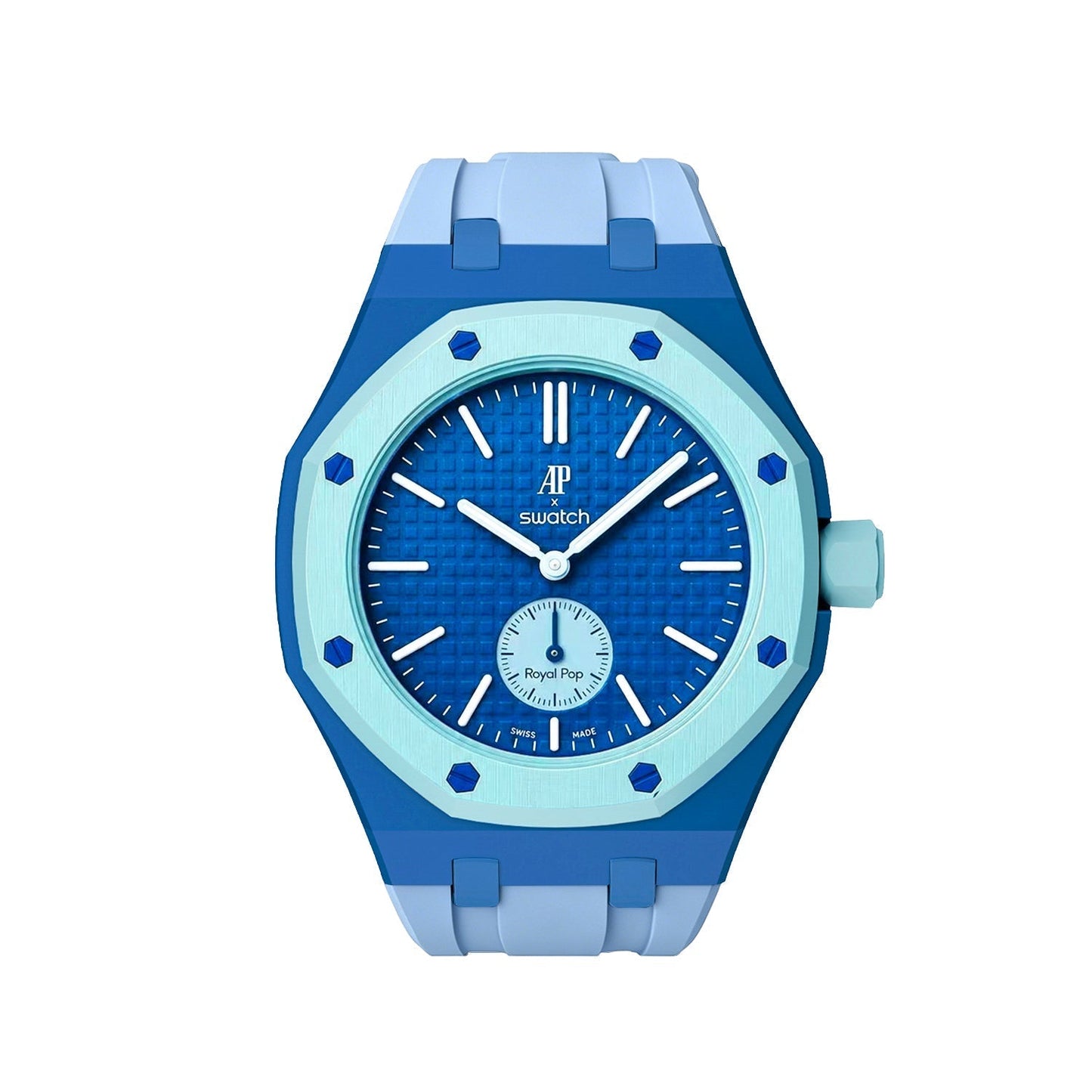 [Avelora]Royal Oak Pop Exclusive Bioceramic Case & Silicone Strap Mix Color
