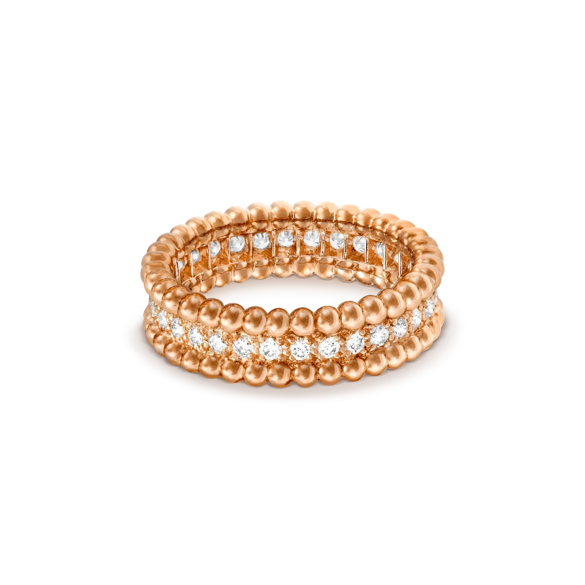 [Avelora Jewelry ]PERLEE DIAMOND ROSE GOLD RING