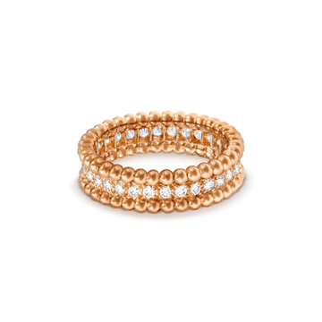 [Avelora Jewelry ]PERLEE DIAMOND ROSE GOLD RING