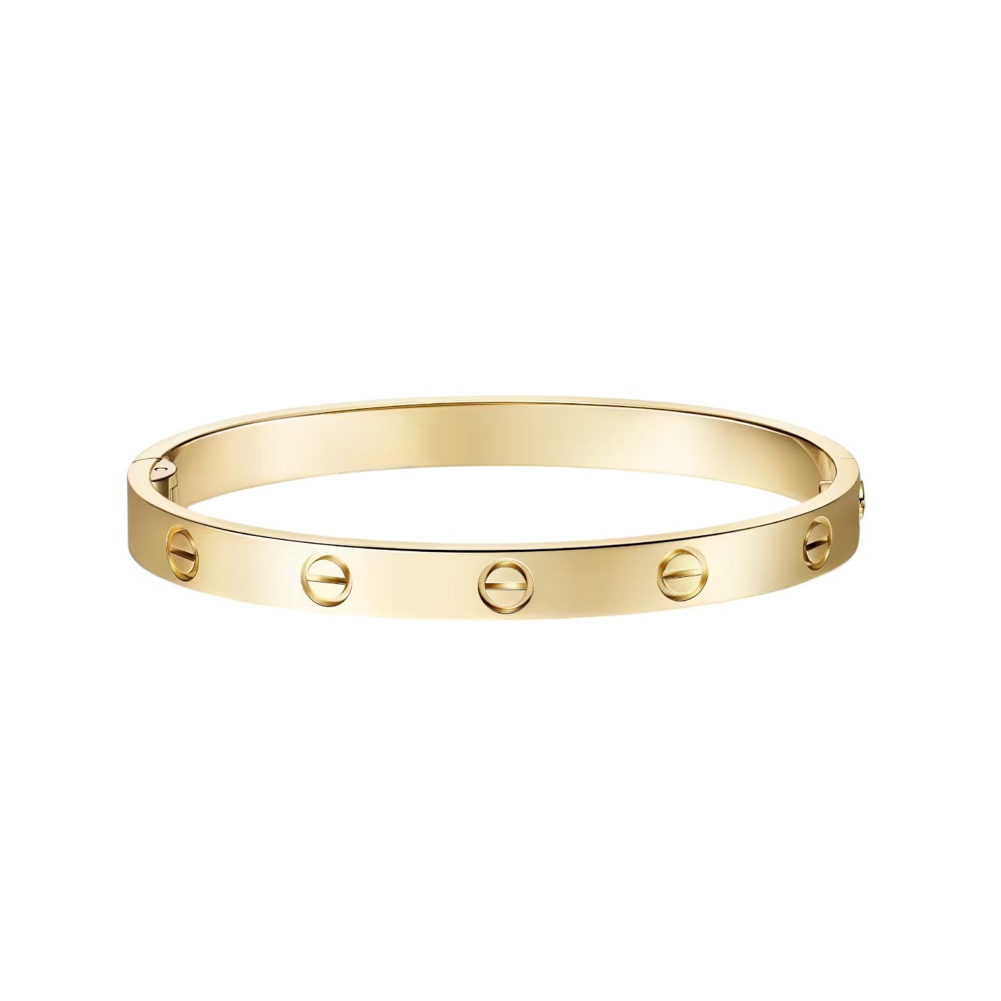 [Avelora]CLASSIC 6.1MM LOVE SINGLE-SCREW CLOSURE BANGLE