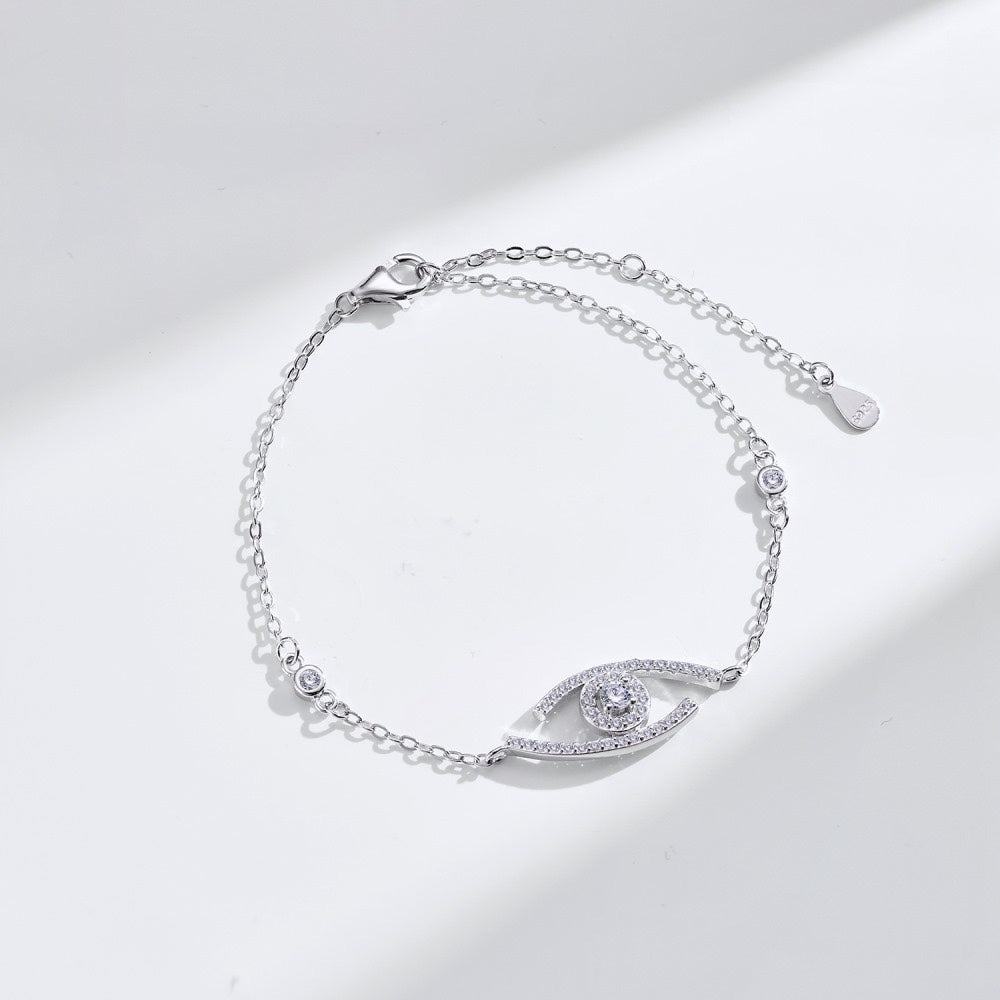 [Avelora]LUCKY EYE PAVÉ-SET DIAMOND BRACELET