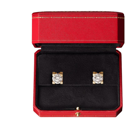 [Avelora]C DE DIAMOND STUD EARRINGS