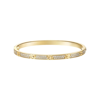 [Avelora]CLASSIC 3.65MM LOVE FULL PAVE BANGLE