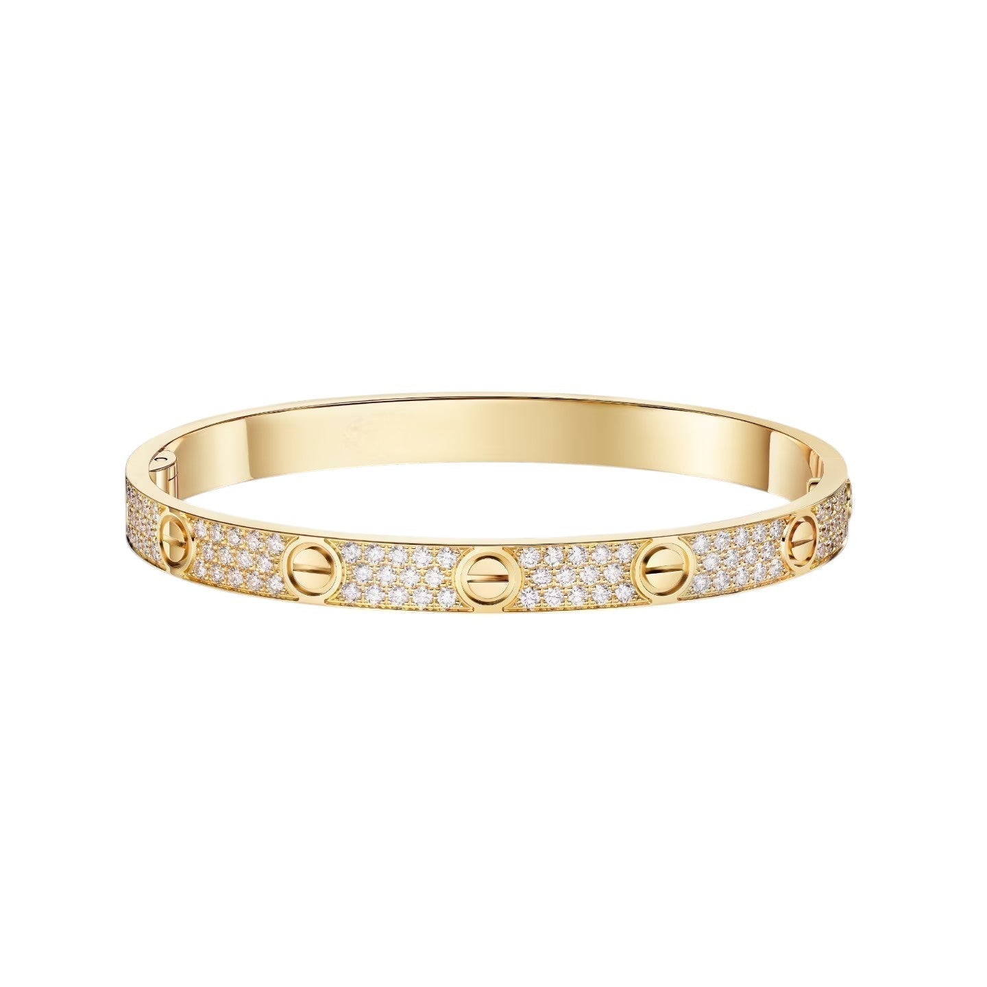 [Avelora]CLASSIC 6.1MM LOVE BANGLE - FULL PAVÉ