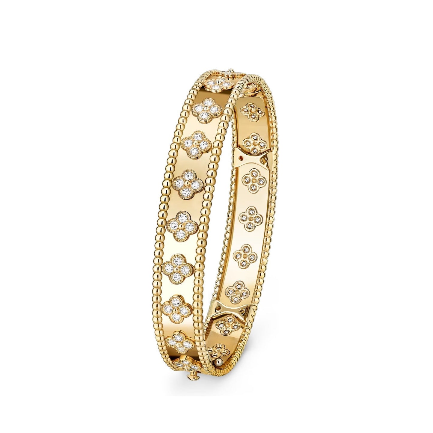 [Avelora]KALEIDOSCOPE RADIANCE WIDE BANGLE BRACELET