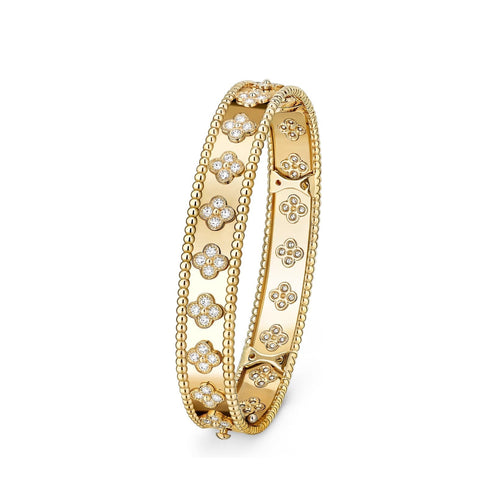 [Avelora]KALEIDOSCOPE RADIANCE WIDE BANGLE BRACELET