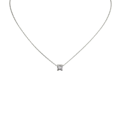 [Avelora]C DE PENDANT DIAMOND NECKLACE