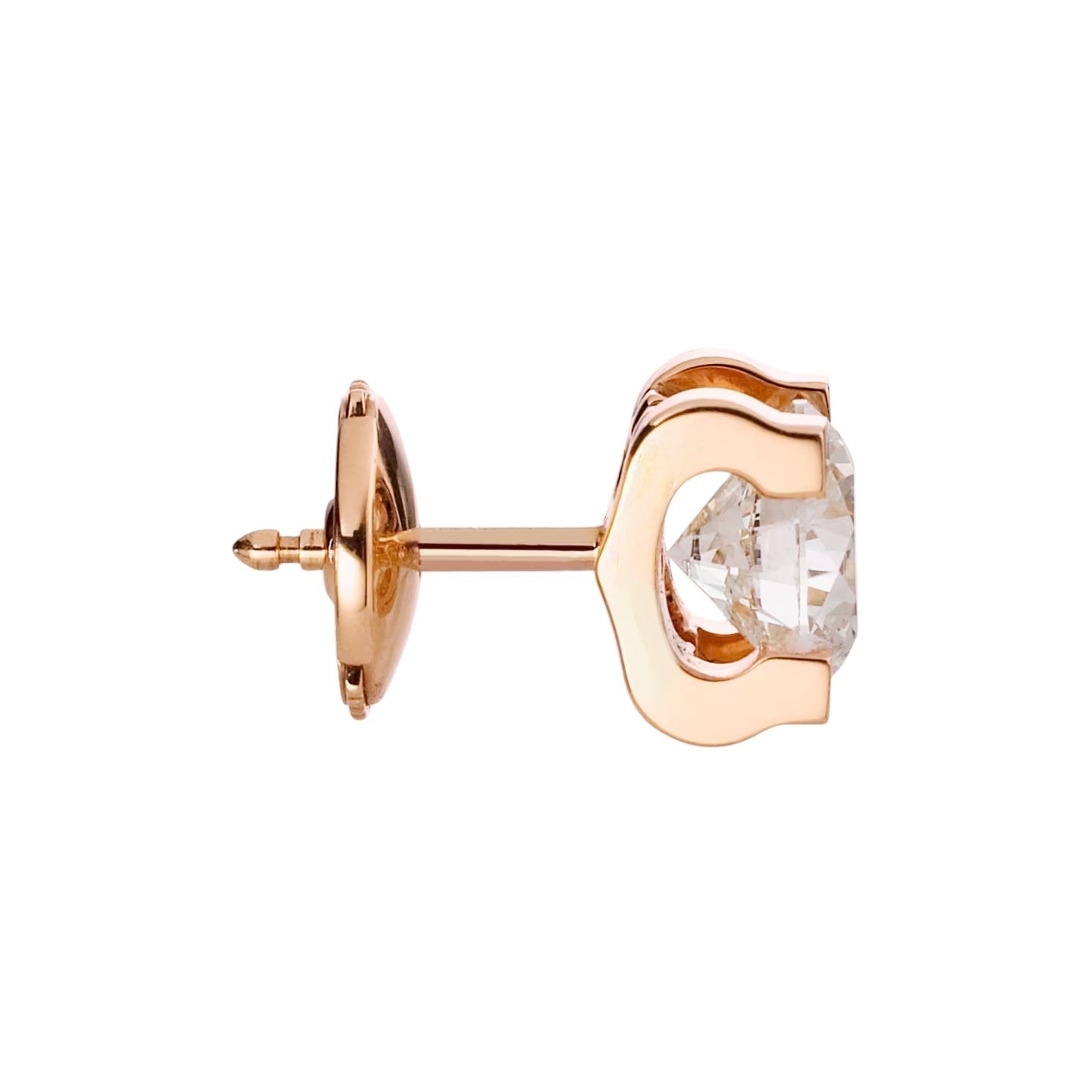 [Avelora]C DE DIAMOND STUD EARRINGS