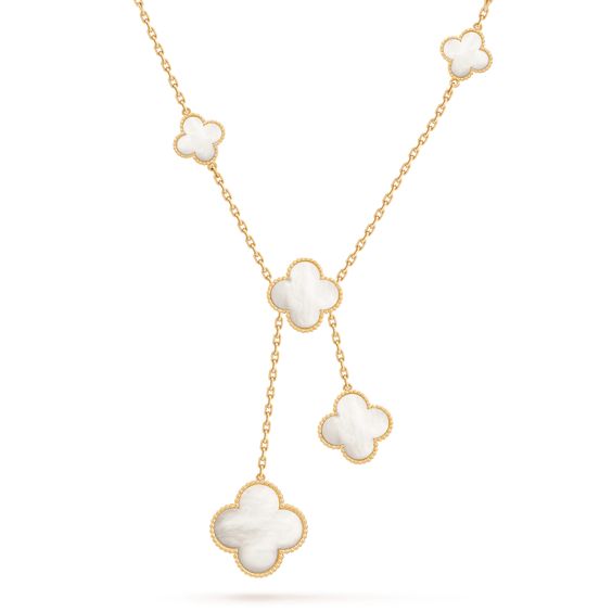 [Avelora Jewelry ]CLOVER MOTHER OF PEARL NECKLACE 6 MOTIF