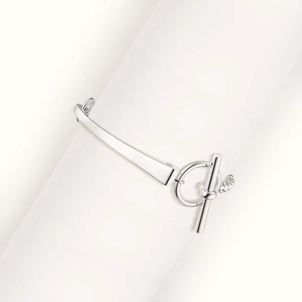 [Avelora Jewelry]CLOU DE FORGE BRACELET WITH SQUARE CONE STUDS