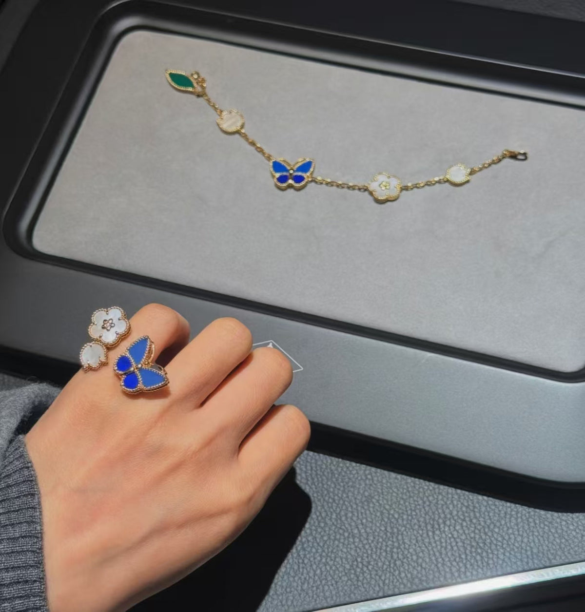 [Avelora Jewelry ]LUCKY SPRING GOLD RING