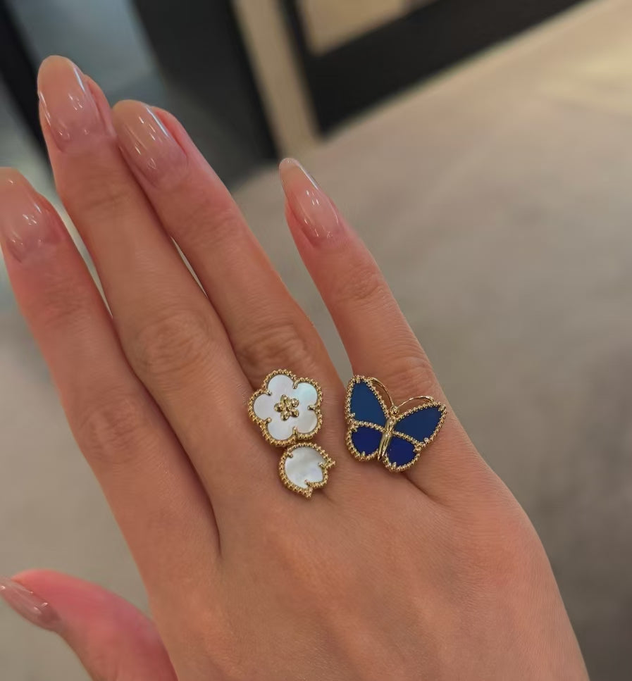 [Avelora Jewelry ]LUCKY SPRING GOLD RING
