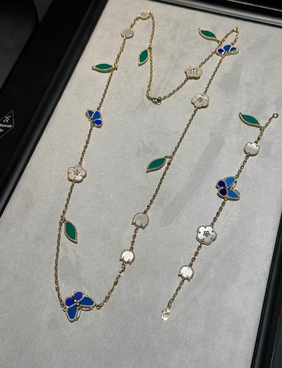 [Avelora Jewelry ]LUCKY SPRING GOLD  MOTIFS  NECKLACE