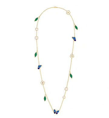 [Avelora Jewelry ]LUCKY SPRING GOLD  MOTIFS  NECKLACE