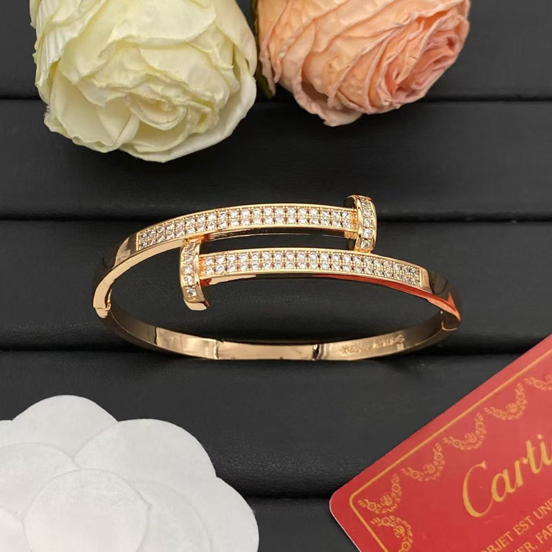 [Avelora Jewelry]NEW ROSE GOLD 6.1MM BRACELET