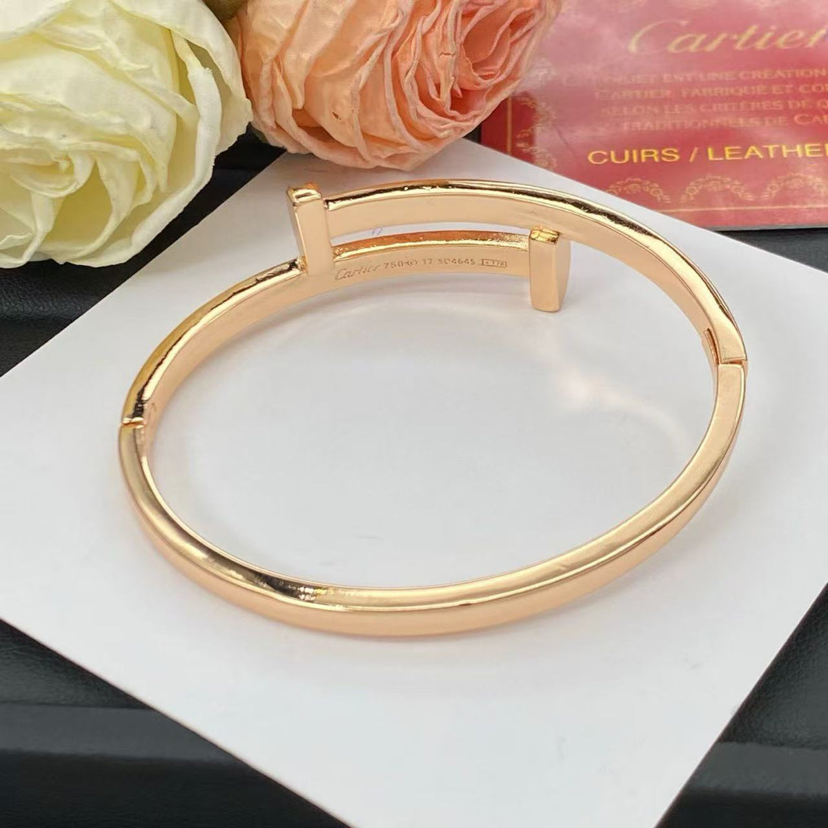 [Avelora Jewelry]NEW ROSE GOLD 6.1MM BRACELET