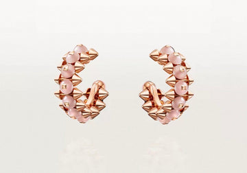 [Avelora Jewelry]CLASH COLLECTION AGATE CHALCEDONY STUD EARRINGS