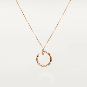 [Avelora Jewelry ]JUSTE NECKLACE PINK GOLD