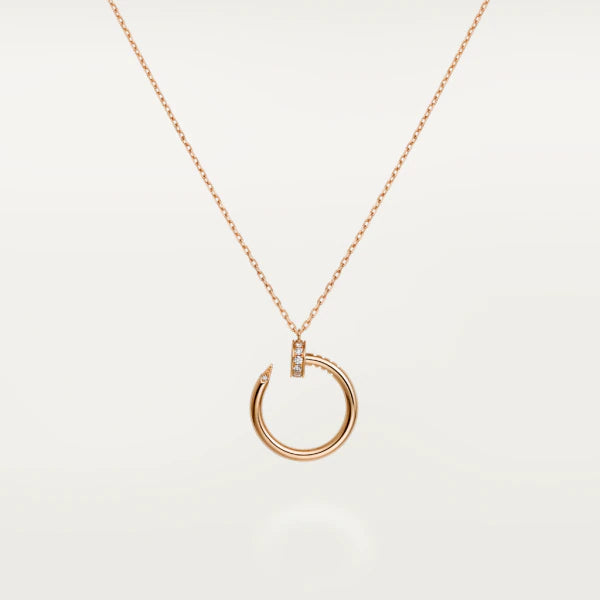 [Avelora Jewelry ]JUSTE NECKLACE PINK GOLD