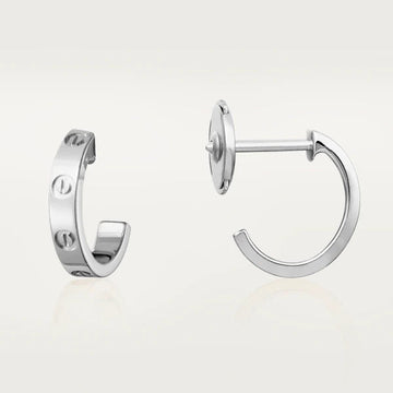 [Avelora Jewelry ]LOVE EARRINGS 2.65MM SILVER