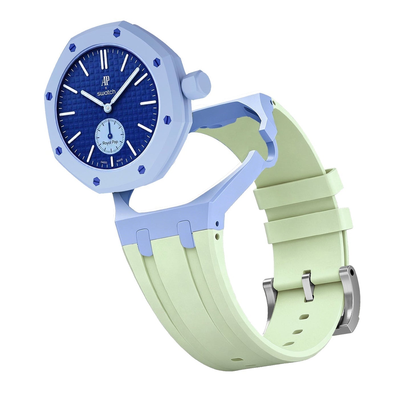 [Avelora]Royal Oak Pop Exclusive Bioceramic Case & Silicone Strap Mix Color