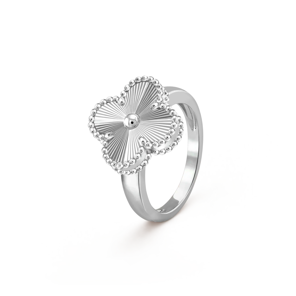 [Avelora Jewelry ]CLOVER SILVER RING