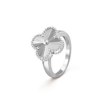 [Avelora Jewelry ]CLOVER SILVER RING