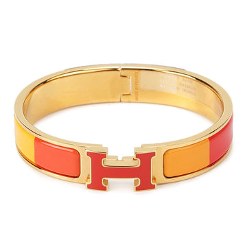 [Avelora Jewelry ]H BRACELET ORANGE RAINBOW CERAMIC