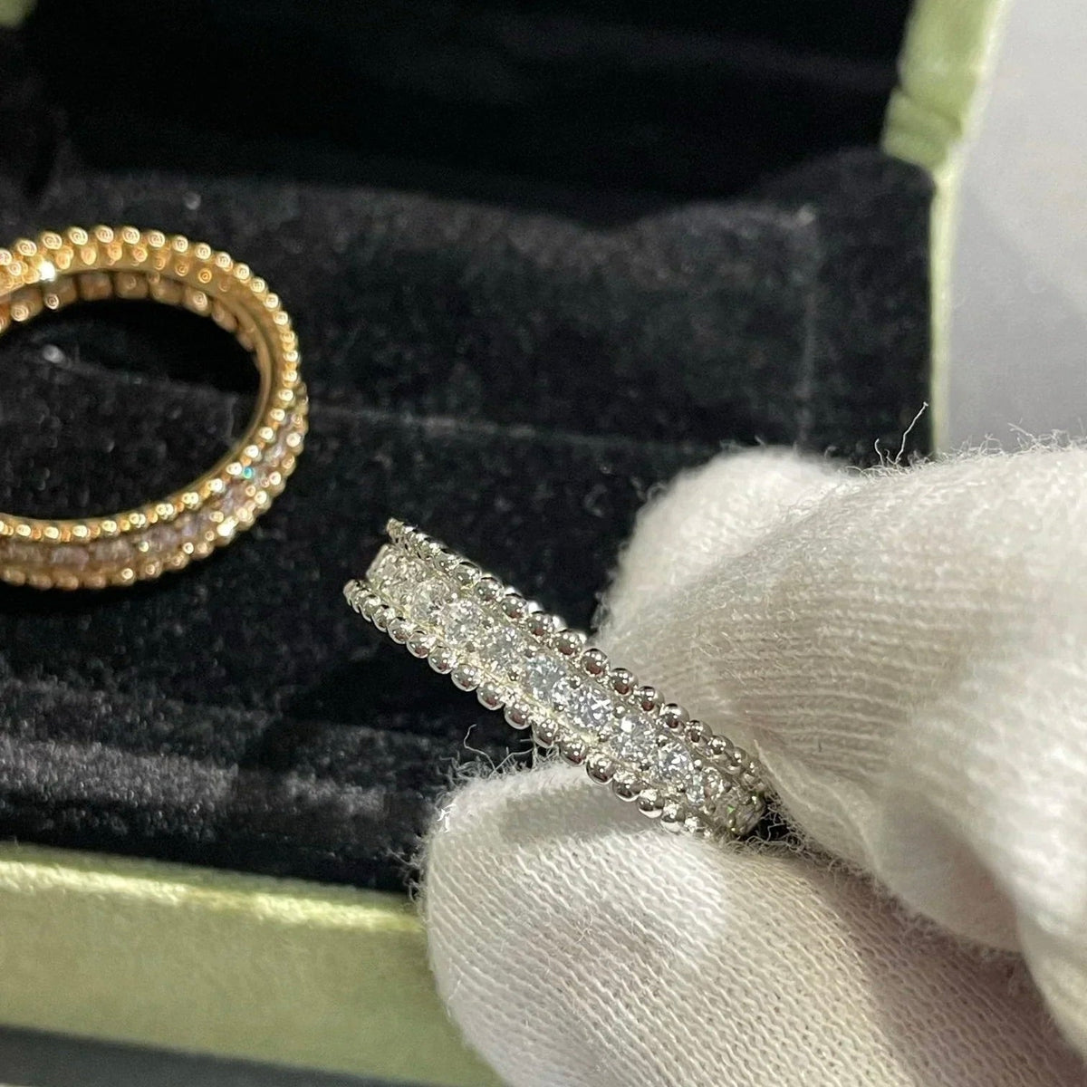 [Avelora Jewelry ]PERLEE DIAMOND ROSE GOLD RING