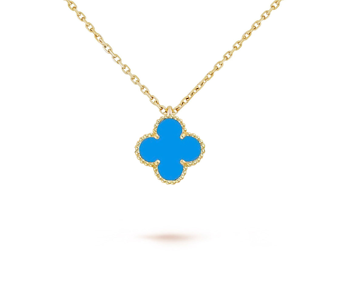 [Avelora]9.5MM MINI CLOVER PENDANT NECKLACE COLLECTION