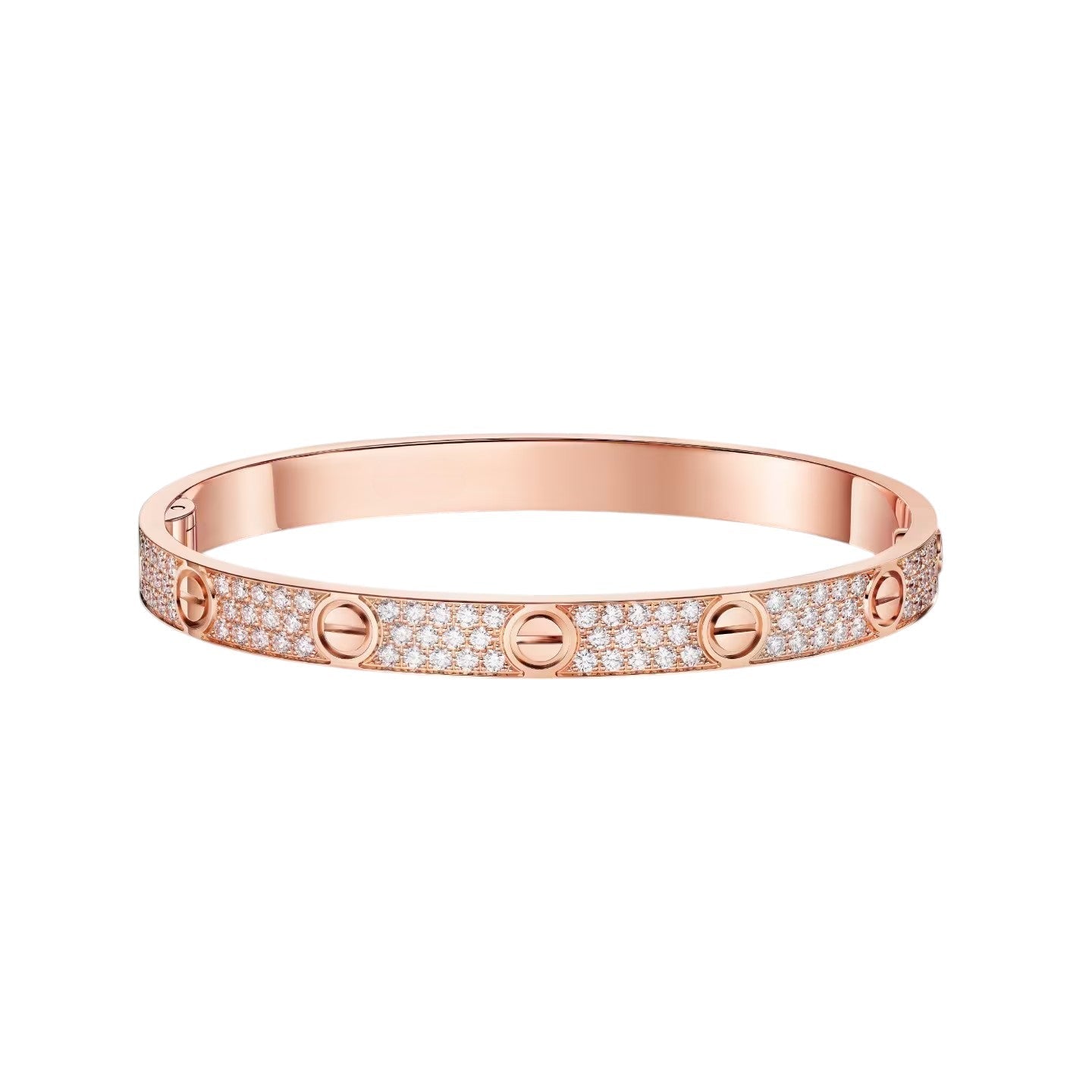 [Avelora]CLASSIC 6.1MM LOVE BANGLE - FULL PAVÉ