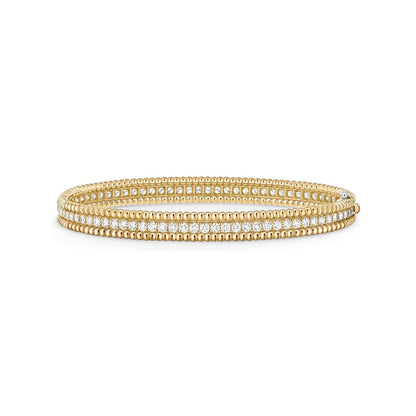 [Avelora]SIGNATURE BEADED CHAIN BRACELET