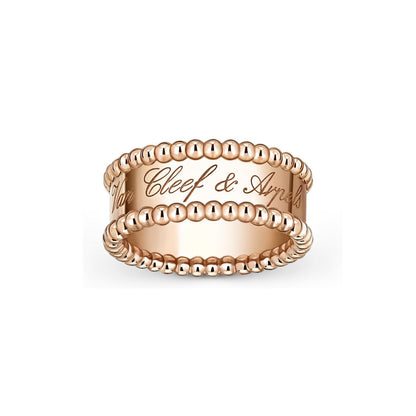 [Avelora]SIGNATURE DUAL-BEADED BAND RING
