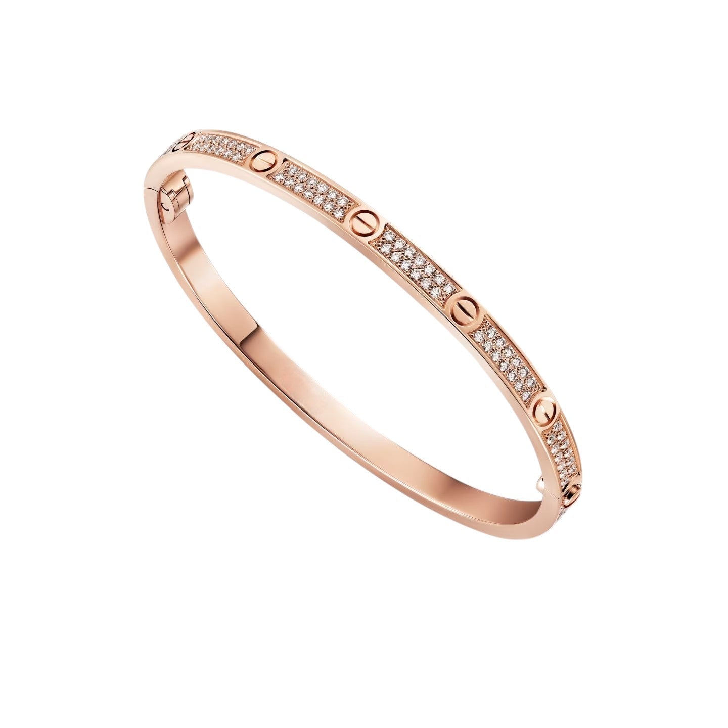 [Avelora]CLASSIC 3.65MM LOVE FULL PAVE BANGLE