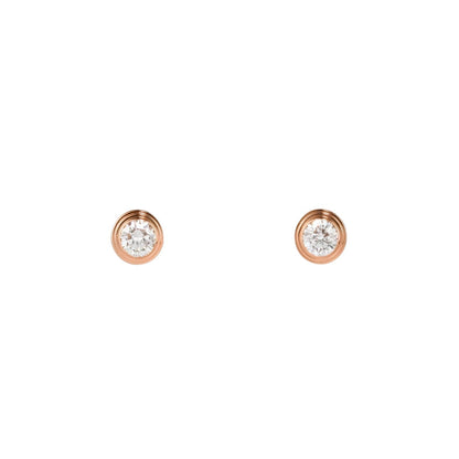 [Avelora]D'AMOUR 5MM DIAMOND STUD EARRINGS